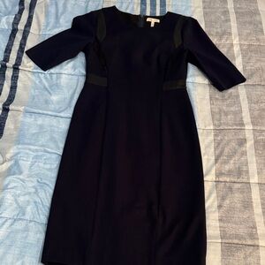 Rebecca Taylor Navy Midi Dress